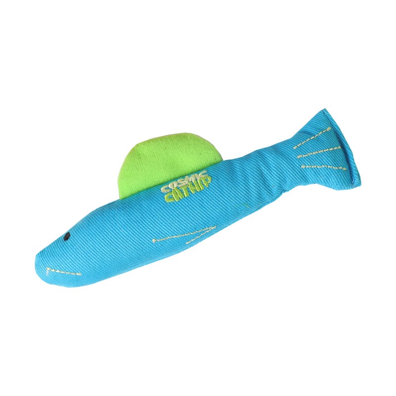 Our Pets 100-Percent North American Catnip Filled Fish Cat Toy (Interactive Cat Chew Toy), Annette (1050011546) - Image 1